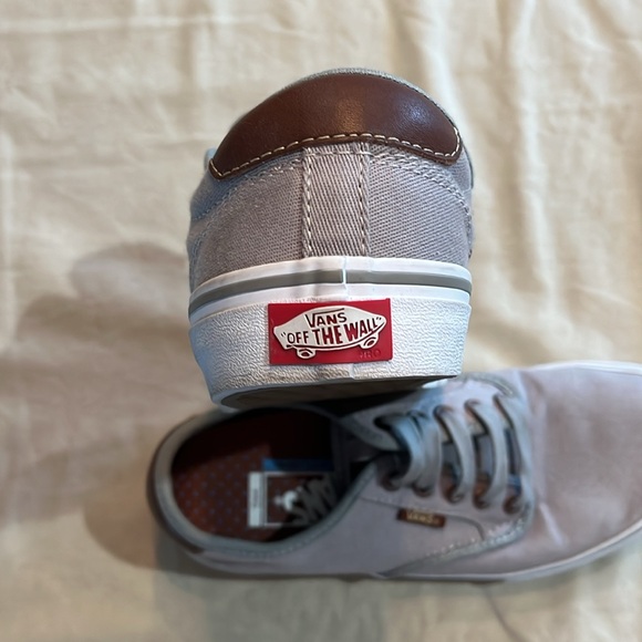 Vans Chima Ferguson Pro. Brushed Twill Grey Skate Shoe. Size 7.5 - Picture 10 of 14